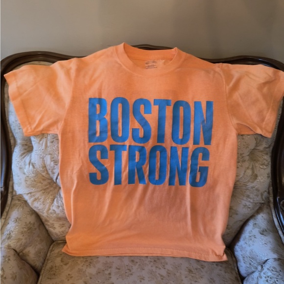 Orange 'Boston Strong' T-Shirt - Picture 1 of 4